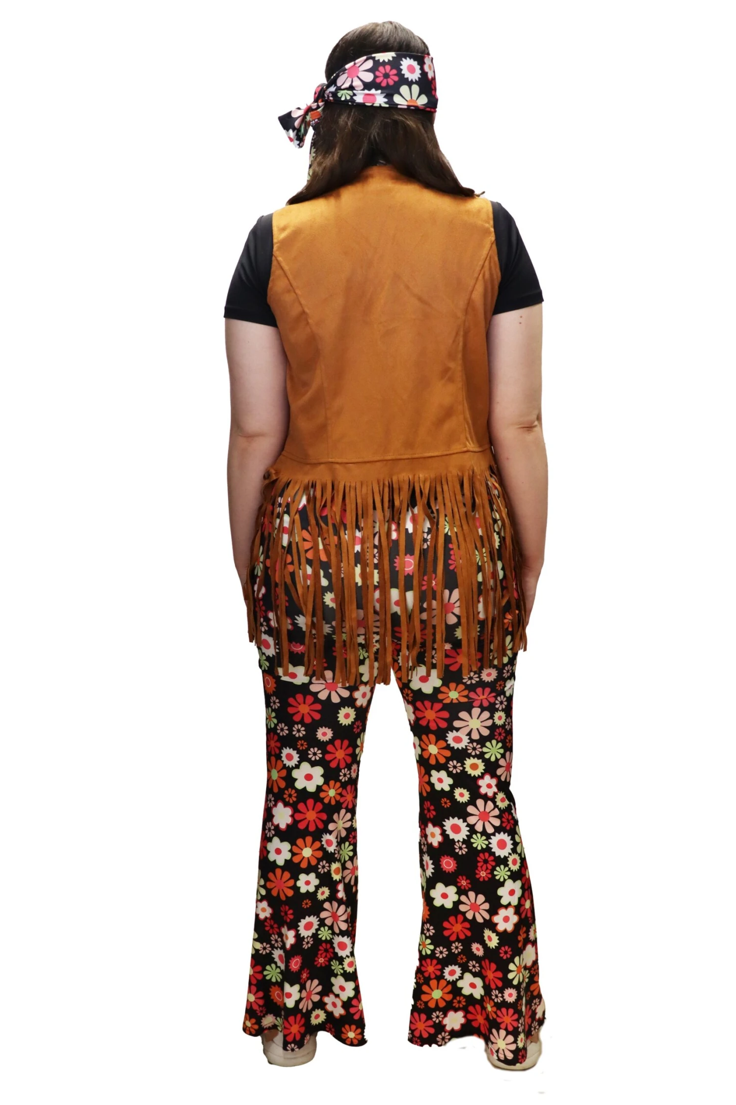 6 Pc. Women’s Hippie Costume Set 4 6 Pc. Women’s Hippie Costume Set - Image 4