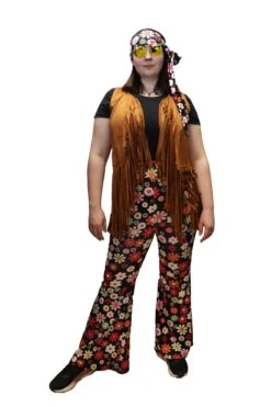 6 Pc. Women’s Hippie Costume Set