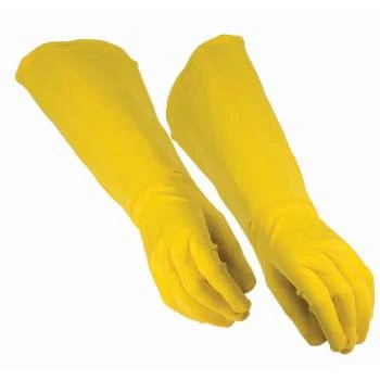 Forum Novelties Adult Super Hero Gauntlet Gloves - Yellow 1 Forum Novelties Adult Super Hero Gauntlet Gloves - Yellow