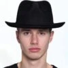 Gangster Leatherlike Hat
