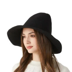 Salem Witch/Hillbilly Hat - Black