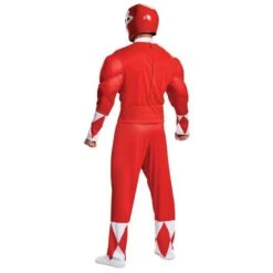 Disguise Power Rangers - Red Ranger Classic Costume -Caufields Store 79729 back