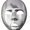 Forum Novelties Full Face Silver Mask