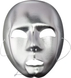 Forum Novelties Full Face Silver Mask