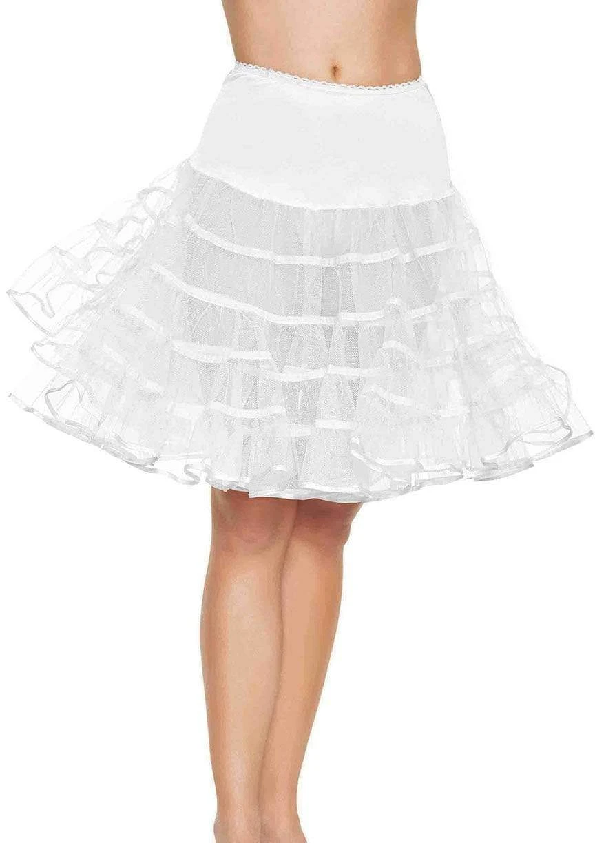 LEG AVENUE Knee Length Petticoat Skirt 1 LEG AVENUE Knee Length Petticoat Skirt