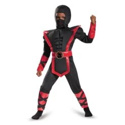 Disguise Ninja Muscle Chest Toddler Costume