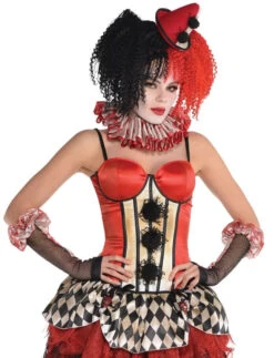 AMSCAN Evil Clown Corset