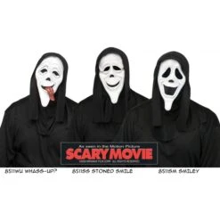 Fun World Scary Movie Mask With Shroud