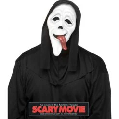 Fun World Scary Movie Mask With Shroud -Caufields Store 8511wu.logo