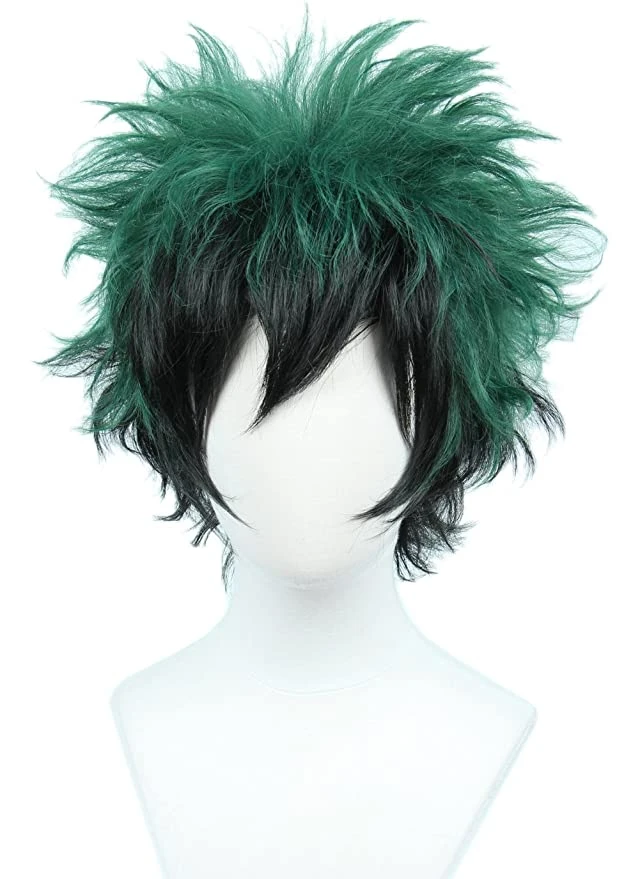 Green Faded Anime Wig 1 Green Faded Anime Wig