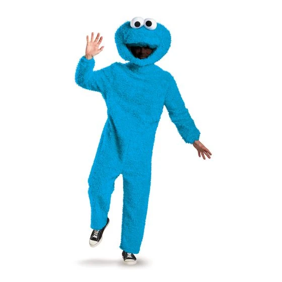 Disguise Sesame Street - Cookie Monster Presitge Costume 1 Disguise Sesame Street - Cookie Monster Presitge Costume