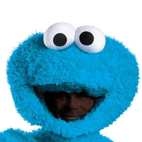 Disguise Sesame Street - Cookie Monster Presitge Costume 2 Disguise Sesame Street - Cookie Monster Presitge Costume - Image 2