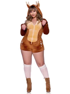 LEG AVENUE Comfy Fawn/Deer Costume - Women's Plus