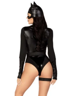 LEG AVENUE Fierce Feline Cat Costume - Adult 9 LEG AVENUE Fierce Feline Cat Costume - Adult -Caufields Store 87191 002 001