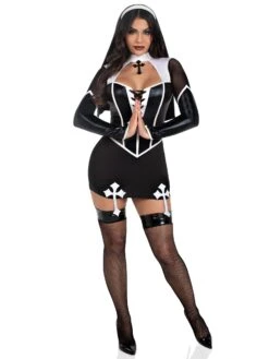 LEG AVENUE Holy Hottie Nun Costume - Adult