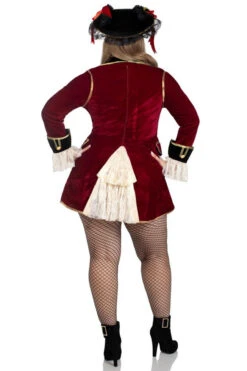 LEG AVENUE Captivating Pirate Captain Costume - Adult Plus 5 LEG AVENUE Captivating Pirate Captain Costume - Adult Plus -Caufields Store 87231X Image 3 88479.1722121779