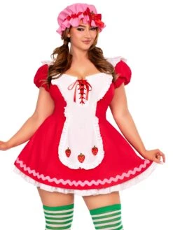 LEG AVENUE Berry Cutie Costume - Adult Plus Size