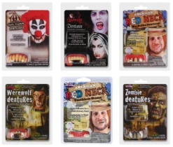 Fun World Big Bubba Dentures - 6 Assorte