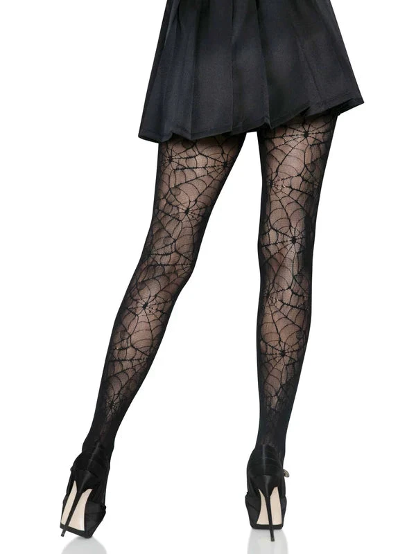LEG AVENUE Spider Web Sheer Hoisery 2 LEG AVENUE Spider Web Sheer Hoisery - Image 2