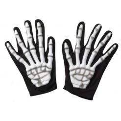 Fun World 3D Skeleton Gloves - Adult Size