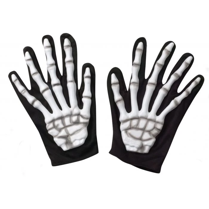 Fun World 3D Skeleton Gloves - Adult Size 1 Fun World 3D Skeleton Gloves - Adult Size