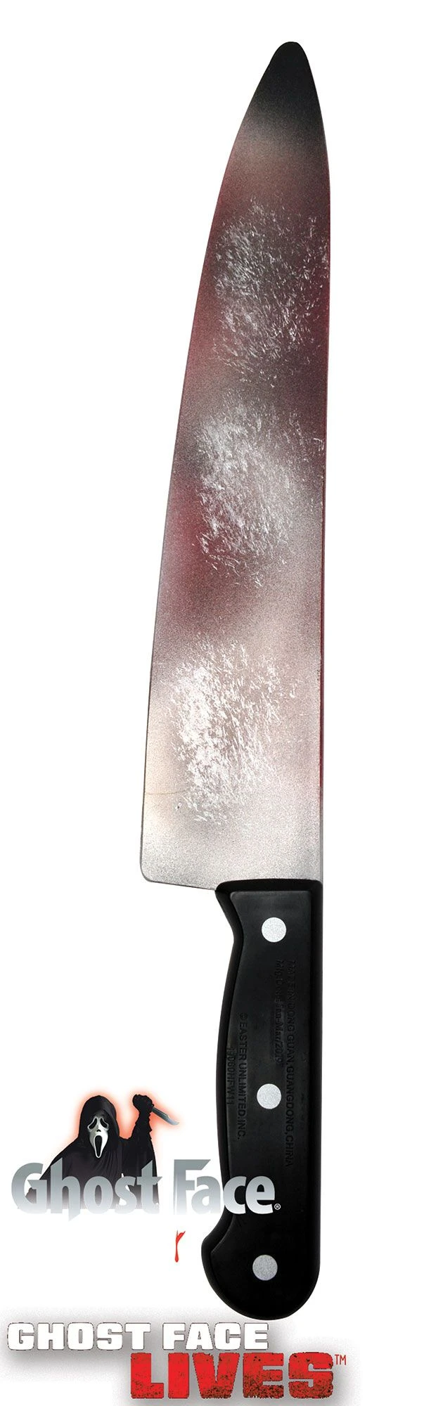 Fun World Scream - Ghost Face® 15" Bloody Butcher Knife Prop 1 Fun World Scream - Ghost Face® 15" Bloody Butcher Knife Prop