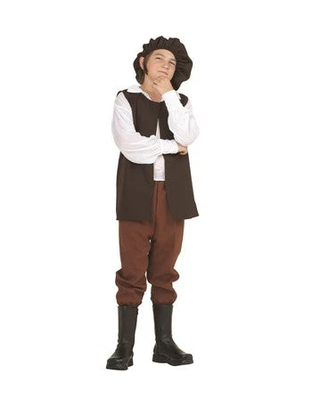 Renaissance Peasant Boy Costume - Child 1 Renaissance Peasant Boy Costume - Child