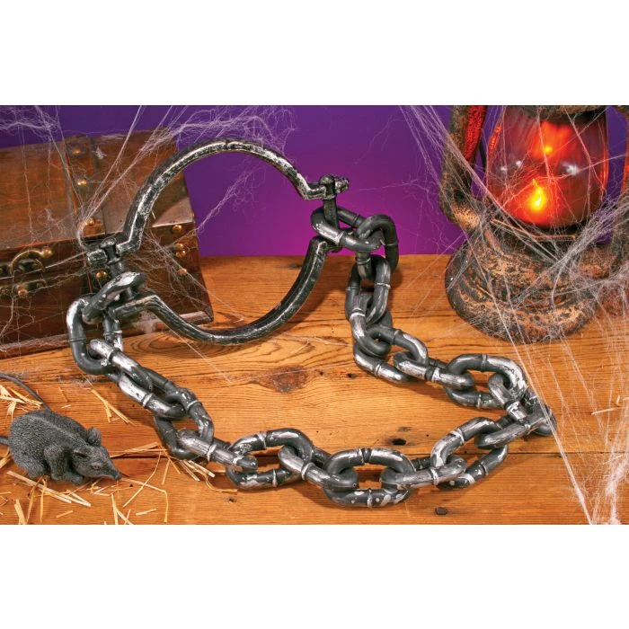 Fun World Zombie Leash And Chain 1 Fun World Zombie Leash And Chain