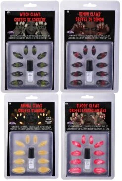 Fun World Animal Nail Claw Assortment