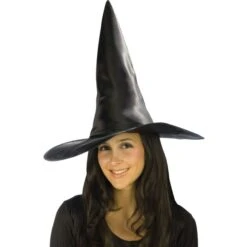 Fun World Deluxe Satin Witch Hat