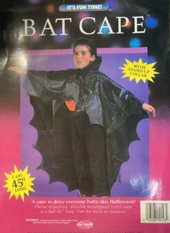 Fun World Bat Cape Vinyl Child