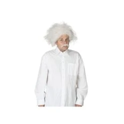 Fun World Mad Scientist Wig & Moustache