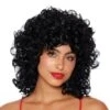 Dreamgirl 70's Black Curly Wig