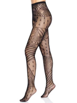 LEG AVENUE Halloween Doll Net Tights -Caufields Store 9234 08 001