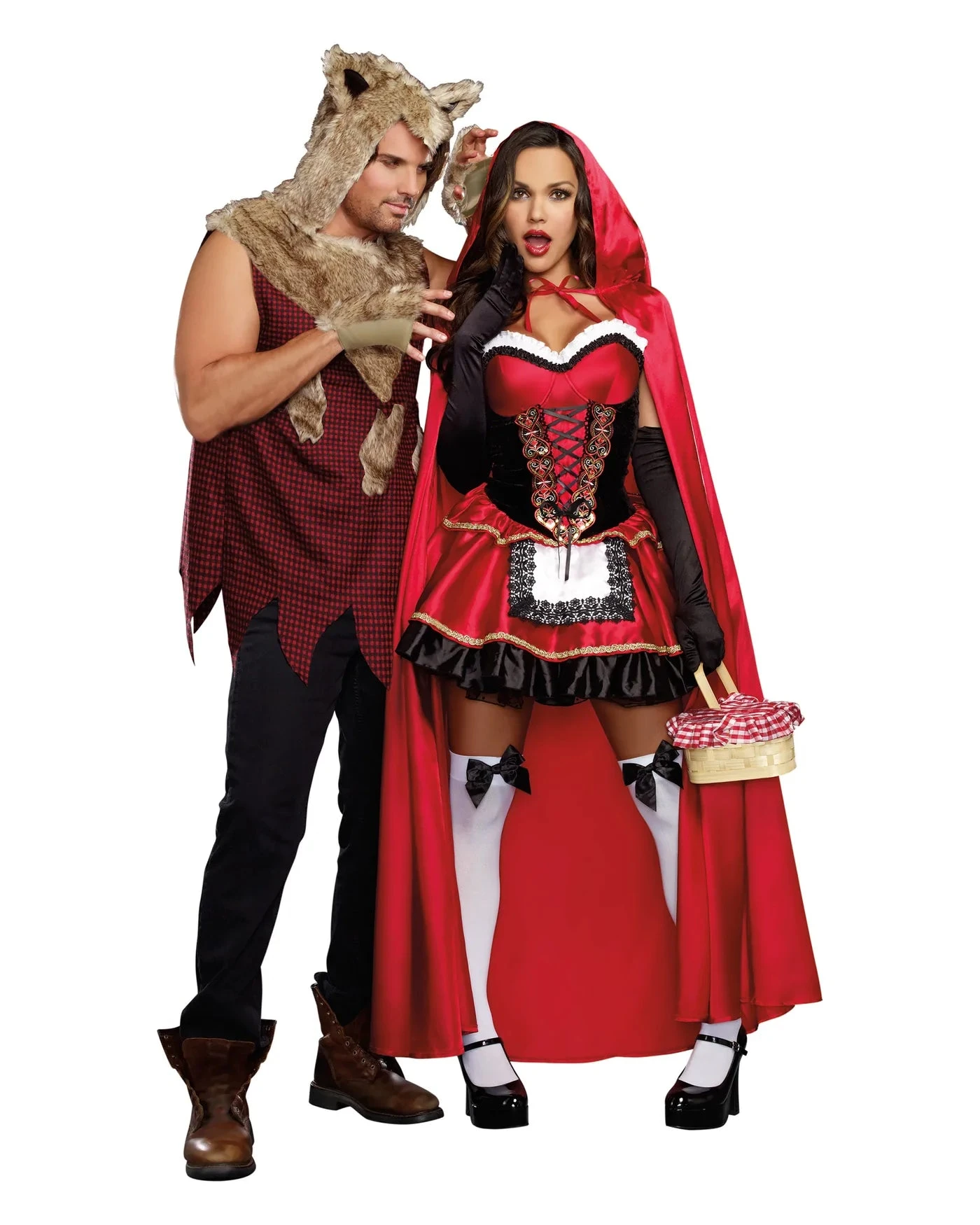 Dreamgirl Big Bad Wolf Costume Adult 2 Dreamgirl Big Bad Wolf Costume Adult - Image 2