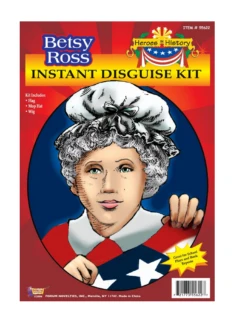 Forum Novelties Heroes In History Instant Disguise Kit - Betsy Ross