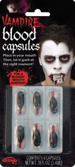 Fun World Vampire Blood Capsules