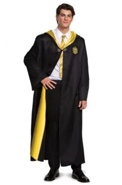 Disguise Harry Potter - Hufflepuff Robe Deluxe - Adult