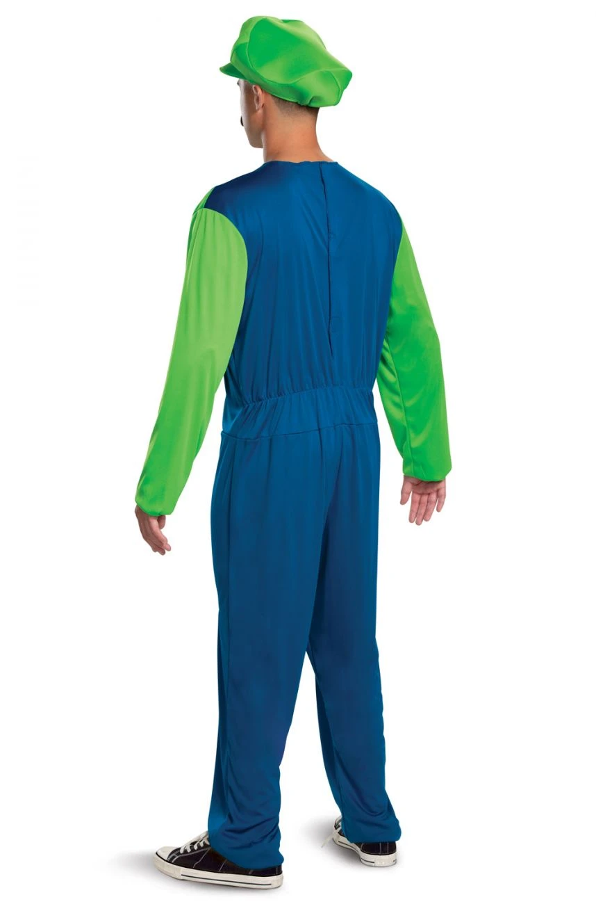 Disguise Luigi Classic Costume - Adult 2 Disguise Luigi Classic Costume - Adult - Image 2