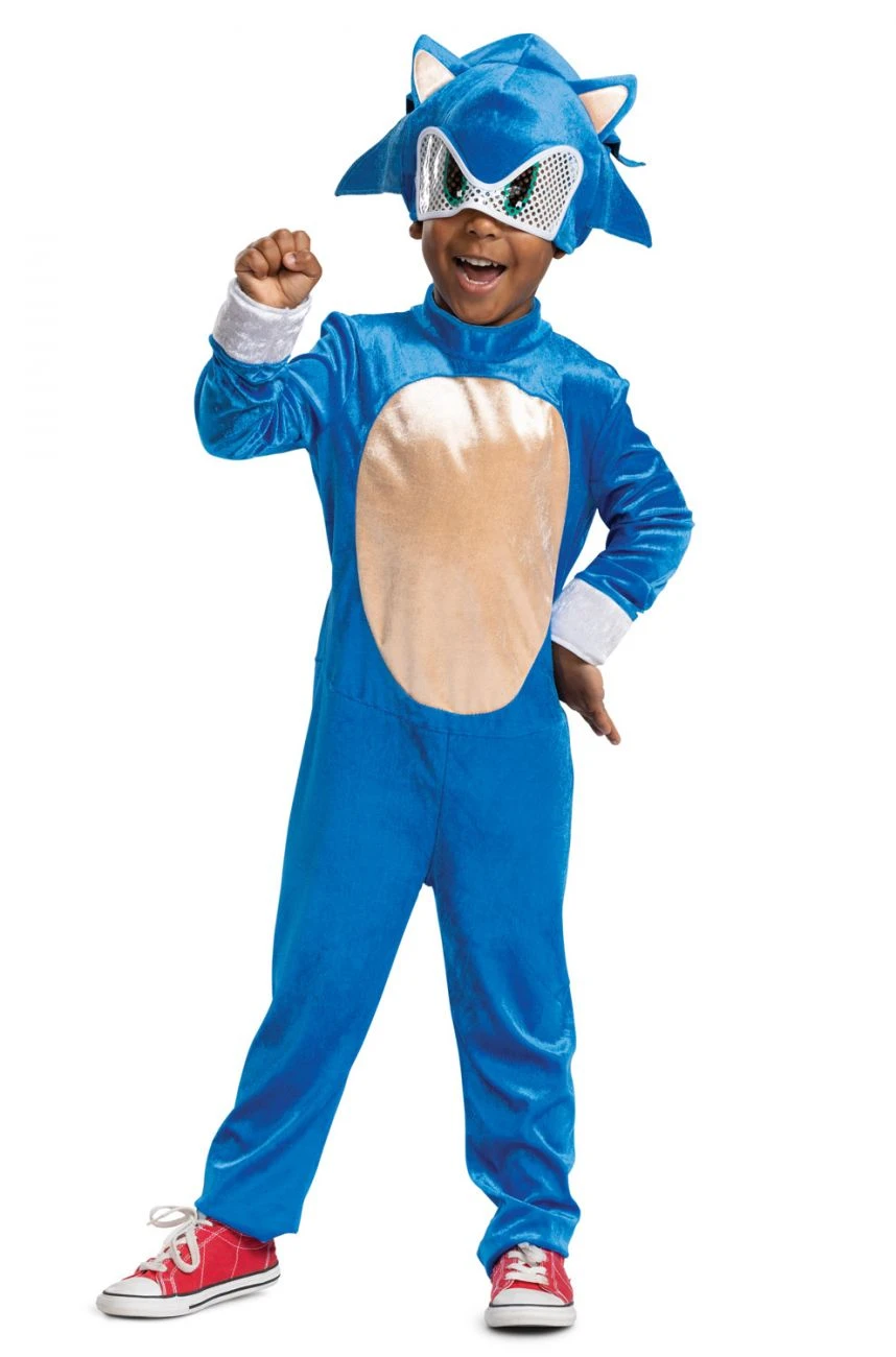 Disguise Sonic The Hedgehog Movie Costume - Toddler 3T-4T