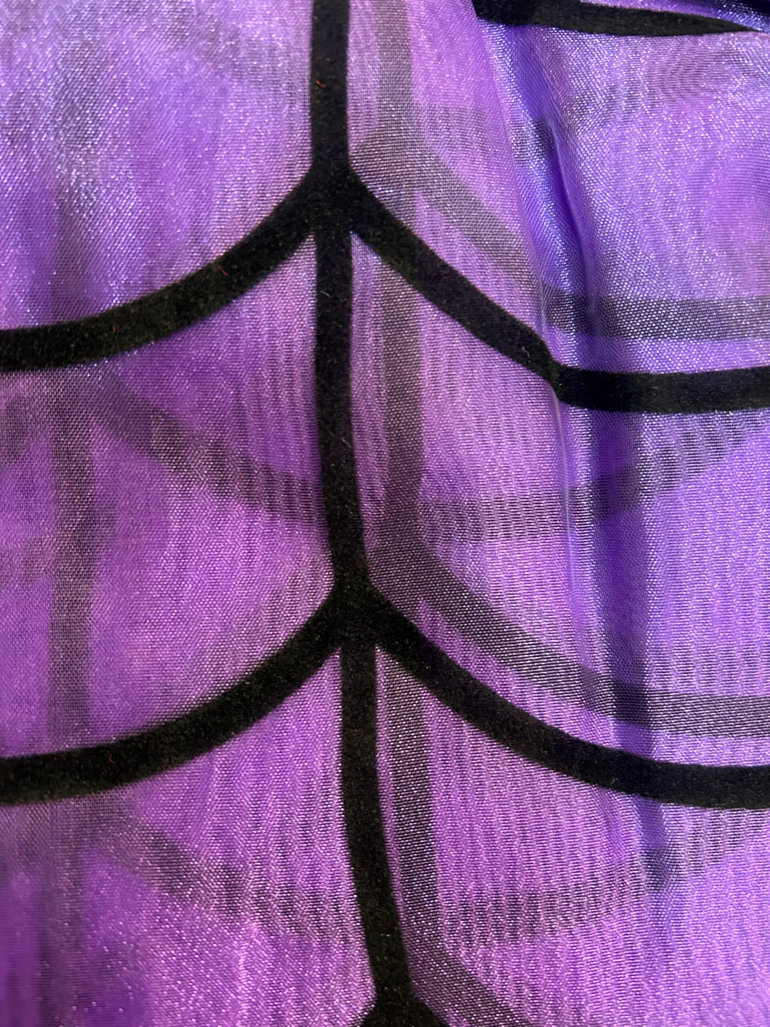 Spider Web Hooded Sheer Cape 3 Spider Web Hooded Sheer Cape - Image 3