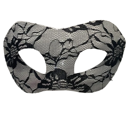 Lace Half Mask Without Ties 3 Lace Half Mask Without Ties - Image 3