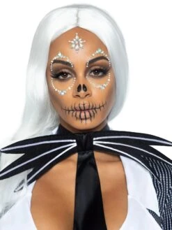 Skeleton Rhinestone Stick-On Jewels -Caufields Store Eye032 04