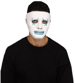 Fun World Light Up Blank Face Mask