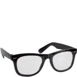 Reporter Black Frame Glasses