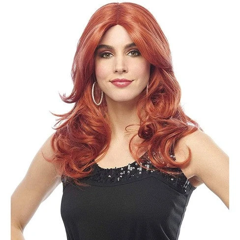 Ginger Diva Wig 1 Ginger Diva Wig
