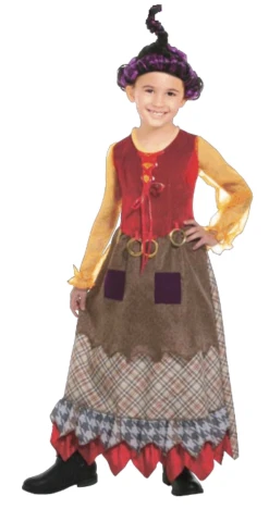 Goofy Hocus Salem Witch Children's Costume