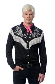 Dream Boy Black Western Shirt