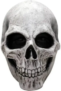 White Skull Mask Latex