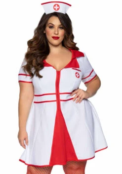 LEG AVENUE Hospital Honey Nurse Costume - Plus